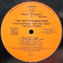 Our Supreme Groove Trax Volume Three - The Rhythm Masters
