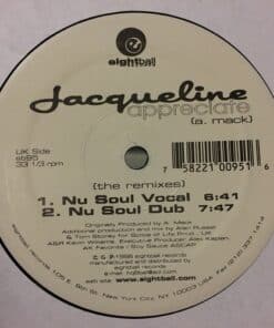 Appreciate (The Remixes) - Jacqueline