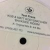 Backside Riddim - KGB & Matt Bodysnatcher *TEST PRESS*