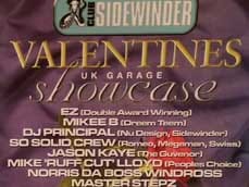 Sidewinder Valentines Showcase 2001 - DJ EZ - 7 Tapes