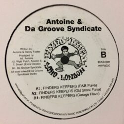 Finders Keepers - Antoine & Da Groove Syndicate