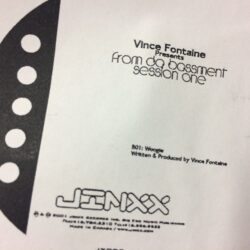 From Da Bassment. Session One - Vince Fontaine *WHITE LABEL*