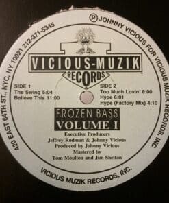 Frozen Bass Volume 1 - Johnny Vicious