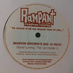 Good Loving / Far Up Inside U - Marvin Brown
