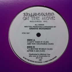 I Can't Take It - Groove Movement
