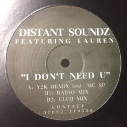 I Dont Need You - Distant Soundz