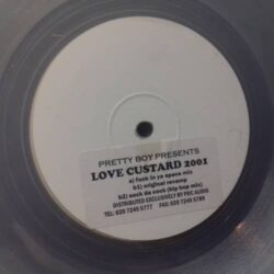 Love Custard 2001 - Pretty Boy (Clear Vinyl)