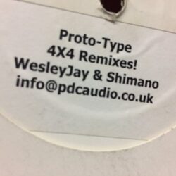 Prototype 4x4 Remixes - Wesley Jay / Shimano