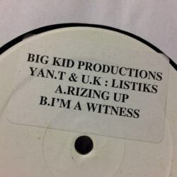 Rizing Up - Yan T & UK Listiks *WHITE LABEL*
