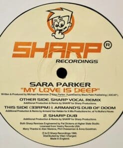 My Love Is Deep - Sara Parker