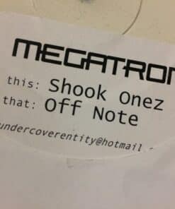Shook Onez - Megatron
