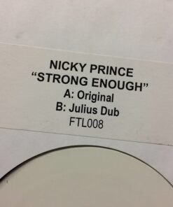 Strong Enough - Nicky Prince *WHITE LABEL*