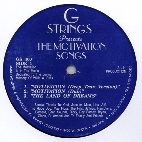 The Motivation Songs - G Strings