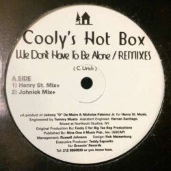 We Don't Have To Be Alone - Cooly's Hot Box / Johnick
