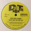 What Can I Do for You - Dee Holloway