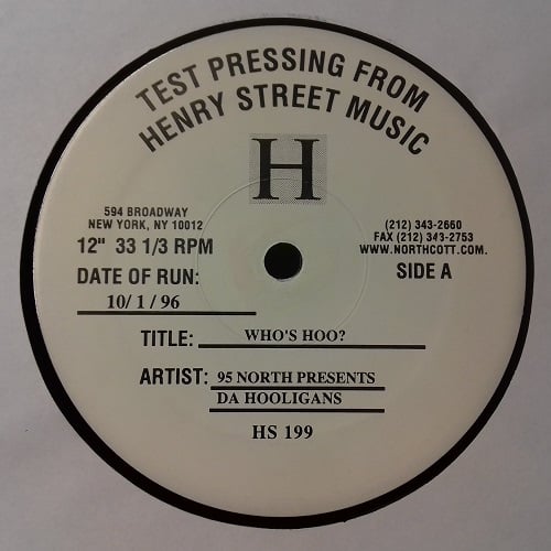 95 North From My Location Who's Hoo? / Check It Out – 95 North – Dnr Vinyl