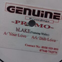 Your Love - Blake ft Wiley