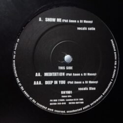Show Me / Meditation / Deep In You - Phil Amon & DJ Masey