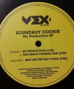 My Production EP - Soundboy Cookie *SIGNED COPY*