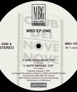 EP One - MBG