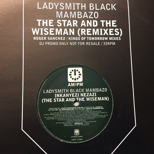 The Star And The Wiseman (Remixes) Ladysmith Black Mambazo DNR Vinyl