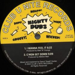 Mighty Dubs - Mellow Man / Black 'N' Orange