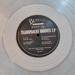 Transparent Grooves EP - Crazy Bank & Karl "Tuff Enuff" Brown - Transparent Vinyl
