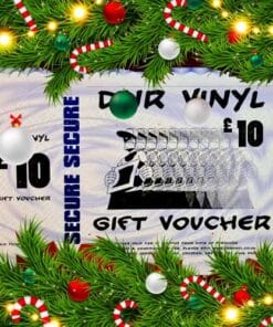 DNR Vinyl £10 Gift Voucher & Card