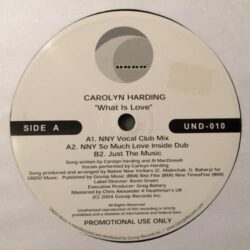 What Is Love - Carolyn Harding