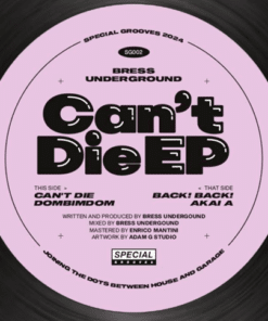 Can't Die EP - Bress Underground
