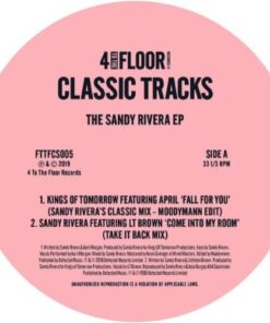 The Sandy Rivera EP - Sandy Rivera / Moodymann / Kings Of Tomorrow / Soul Vision