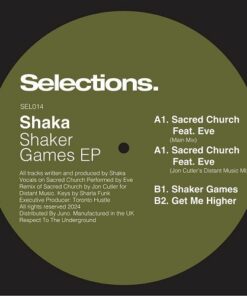 Shaker Games EP - Shaka / Jon Cutler