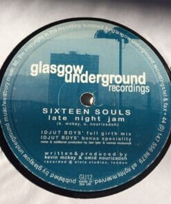 On My Mind / Late Night Jam (Remixes) - Sixteen Souls