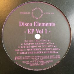 Disco Elements - EP Vol 1