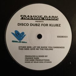 Disco Dubz For Klubz - Frankie Dark