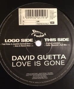 Love Is Gone - David Guetta